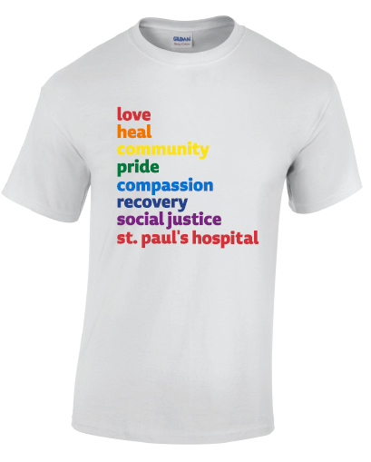 St. Paul's Hospital Heritage t-shirt, Pride